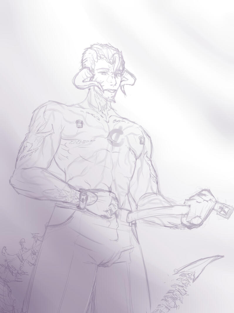 Half Body (Sketch)